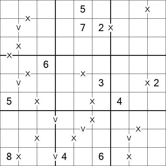 Sudoku XV - Difficile