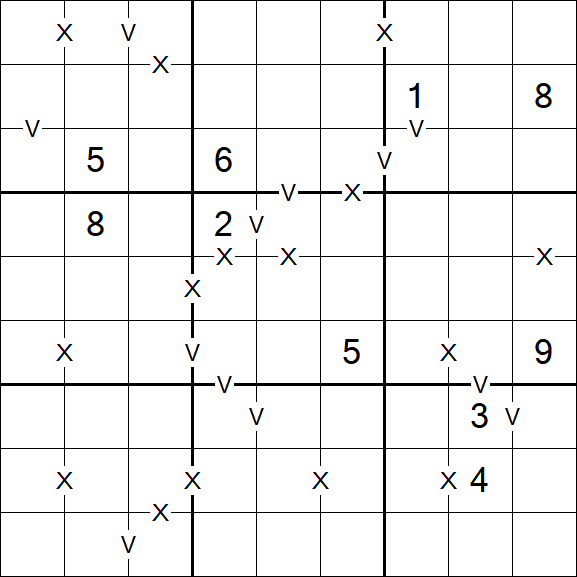 Sudoku XV - Difficile