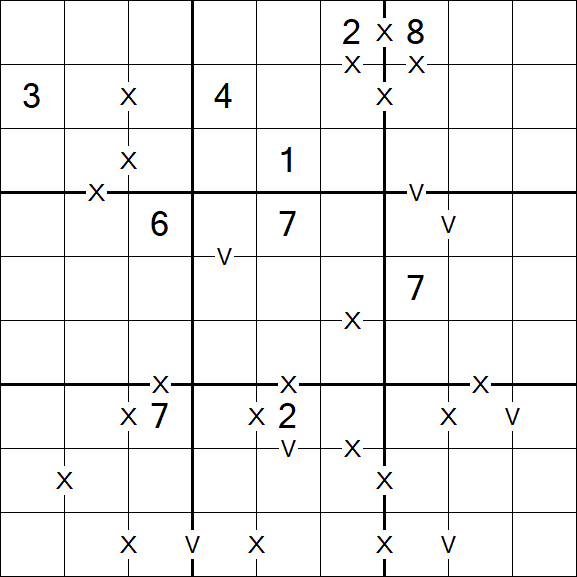 Sudoku XV - Difficile