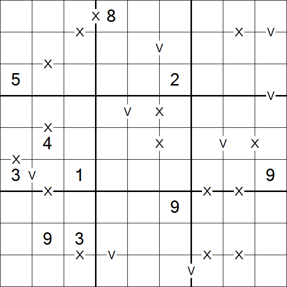 Sudoku XV - Difficile