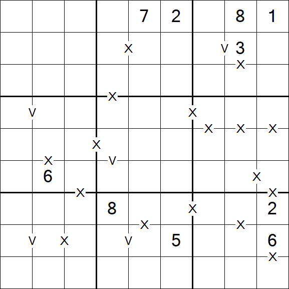 Sudoku XV - Difficile