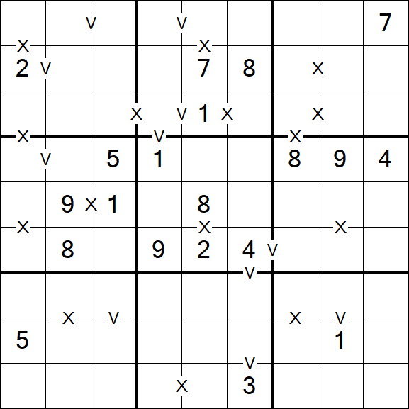 Sudoku XV - Moyen