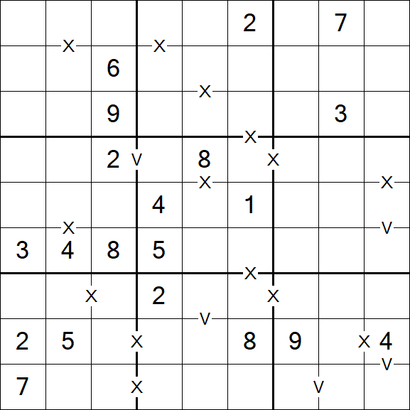 Sudoku XV - Médio