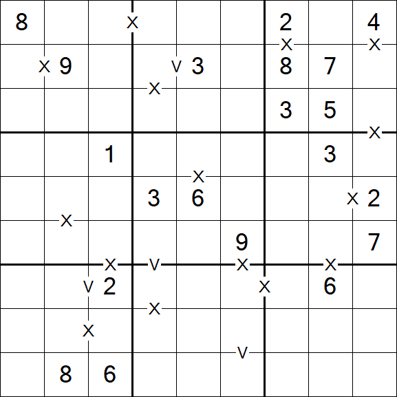 Sudoku XV - Médio