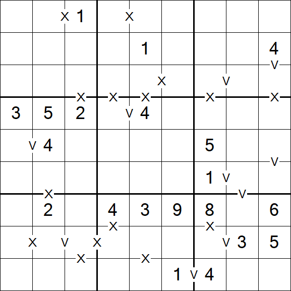 Sudoku XV - Médio