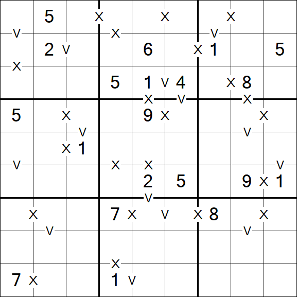 Sudoku XV - Médio