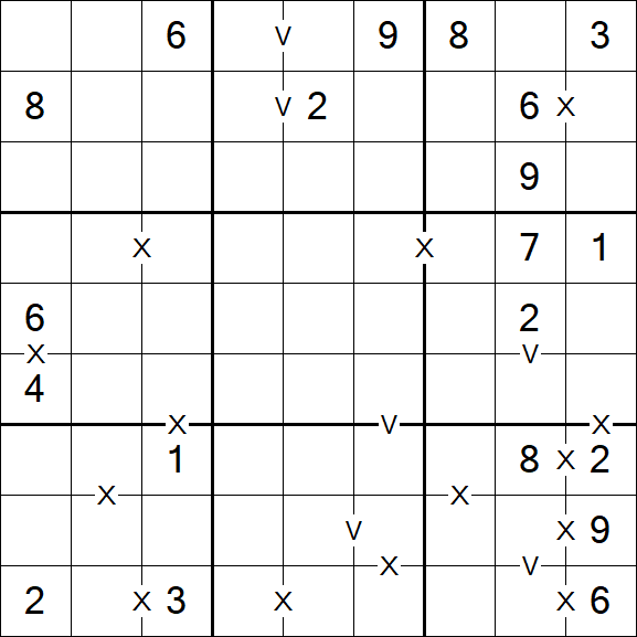 Sudoku XV - Moyen