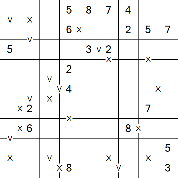 Sudoku XV - Moyen