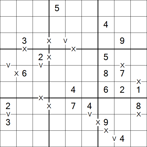Sudoku XV - Médio