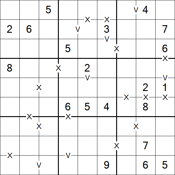 Sudoku XV - Moyen