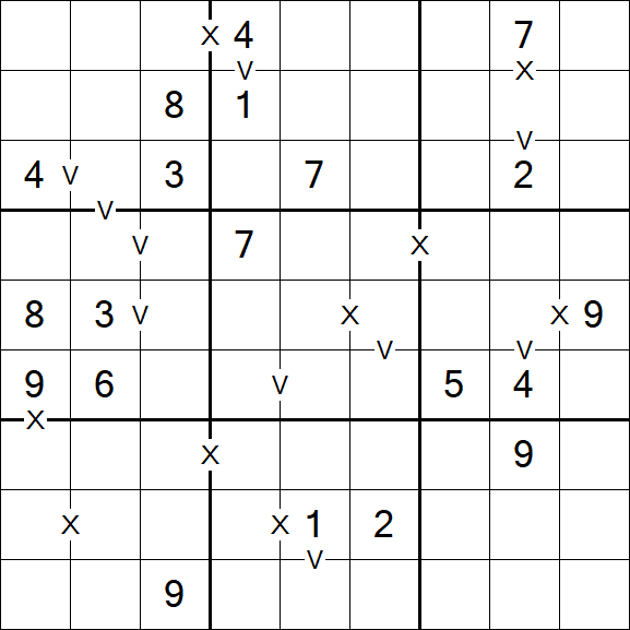 Sudoku XV - Moyen