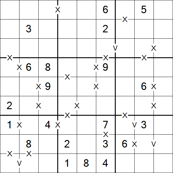 Sudoku XV - Moyen