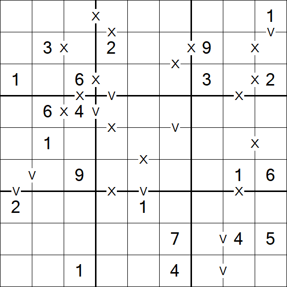 Sudoku XV - Médio