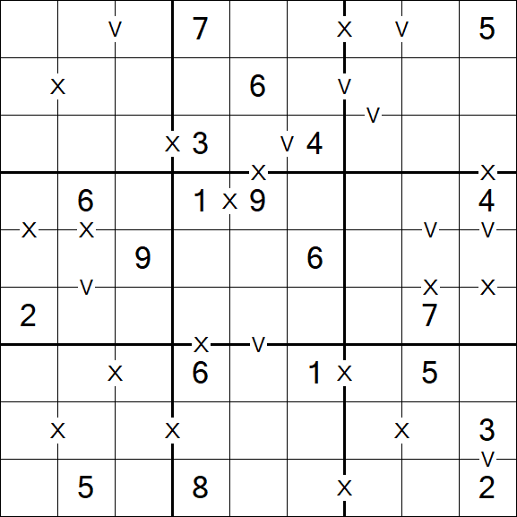 Sudoku XV - Médio