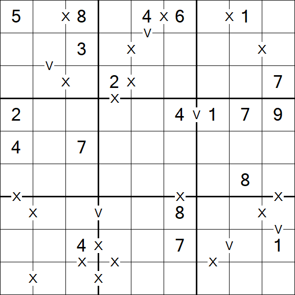 Sudoku XV - Médio