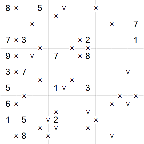 Sudoku XV - Moyen