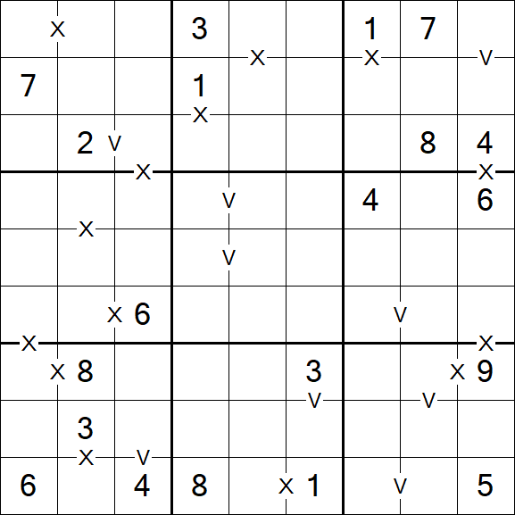 Sudoku XV - Moyen