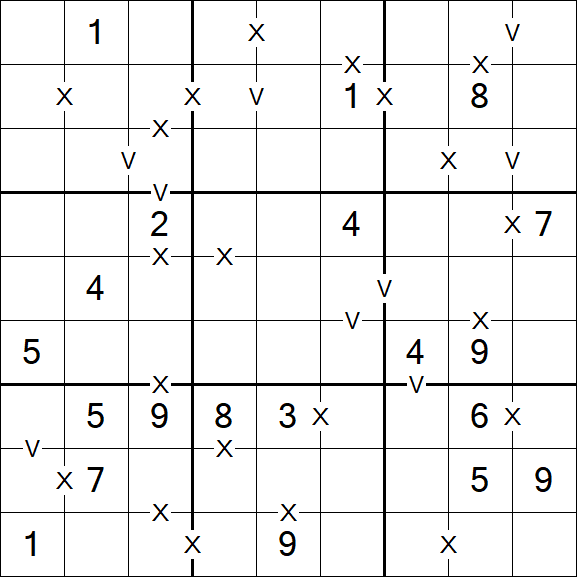Sudoku XV - Moyen