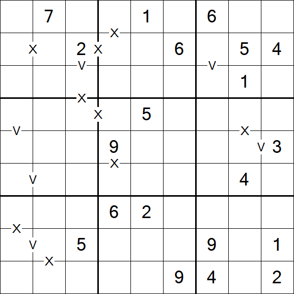 Sudoku XV - Moyen