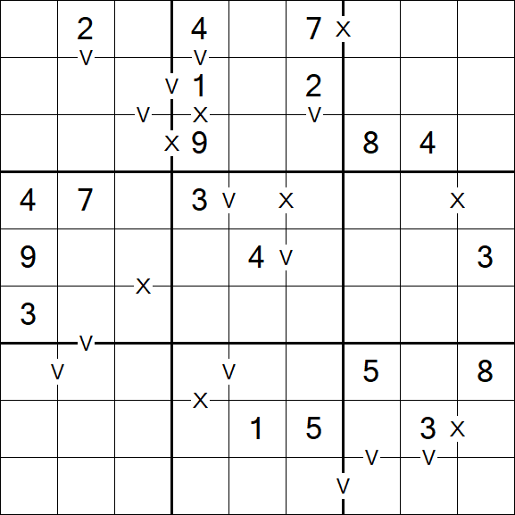 Sudoku XV - Moyen