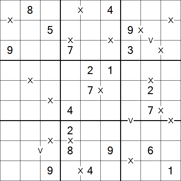 Sudoku XV - Moyen