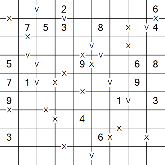 Sudoku XV - Médio