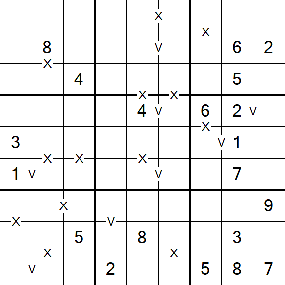 Sudoku XV - Moyen