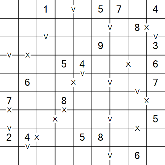 Sudoku XV - Médio