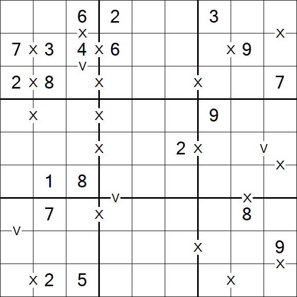 Sudoku XV - Moyen