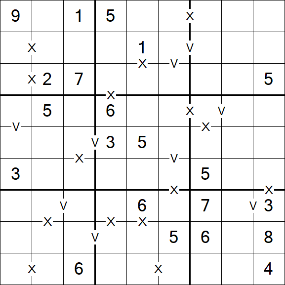 Sudoku XV - Médio
