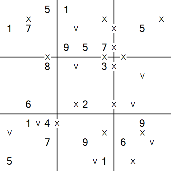 Sudoku XV - Moyen