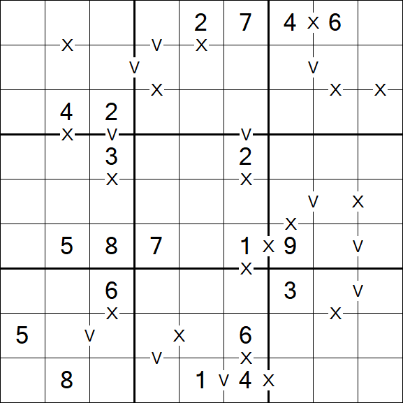 Sudoku XV - Moyen