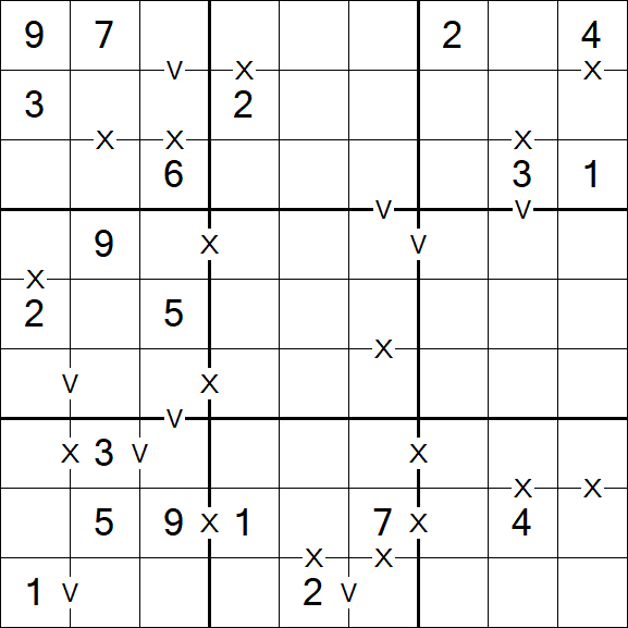 Sudoku XV - Moyen