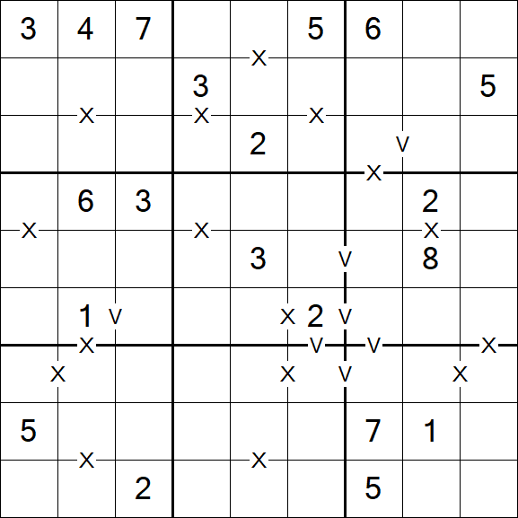 Sudoku XV - Médio