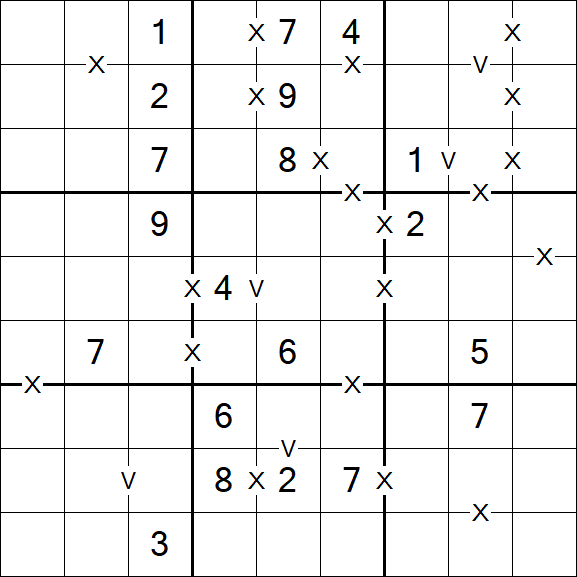 Sudoku XV - Moyen