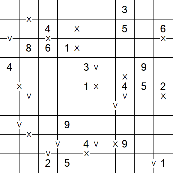 Sudoku XV - Moyen