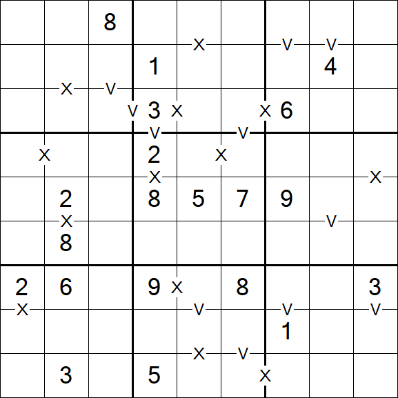 Sudoku XV - Moyen