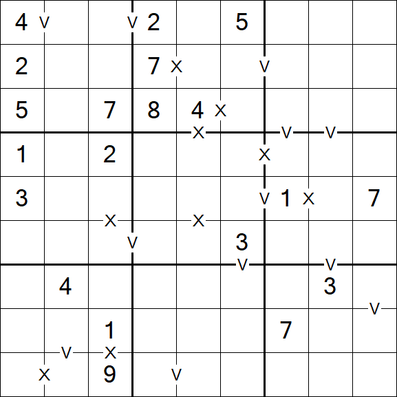 Sudoku XV - Médio