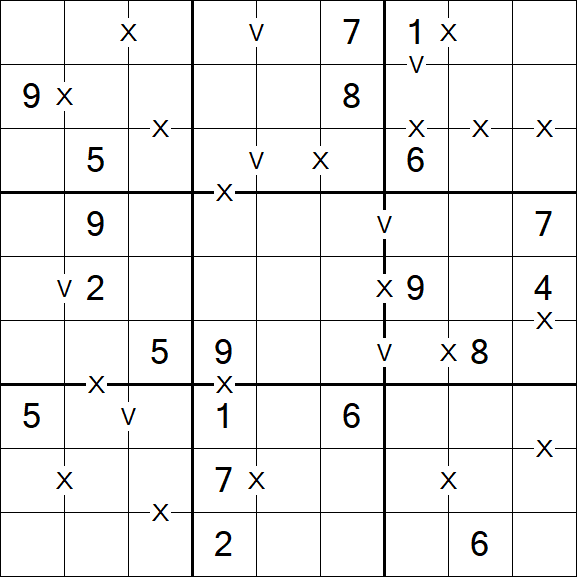 Sudoku XV - Moyen