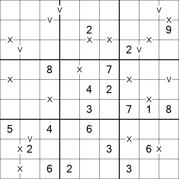 Sudoku XV - Moyen