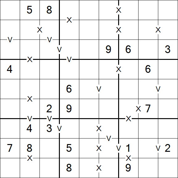 Sudoku XV - Moyen