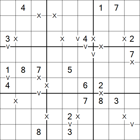 Sudoku XV - Moyen