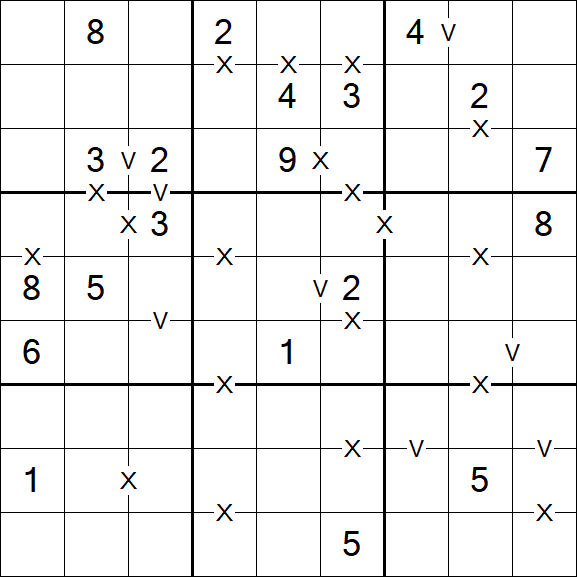 Sudoku XV - Moyen