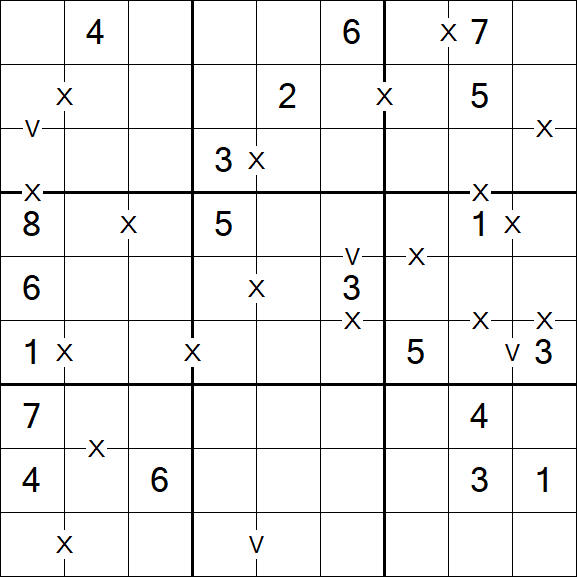 Sudoku XV - Moyen