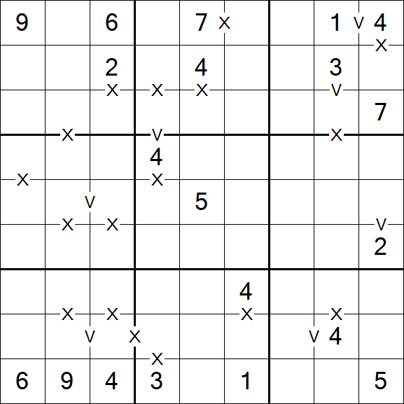 Sudoku XV - Moyen