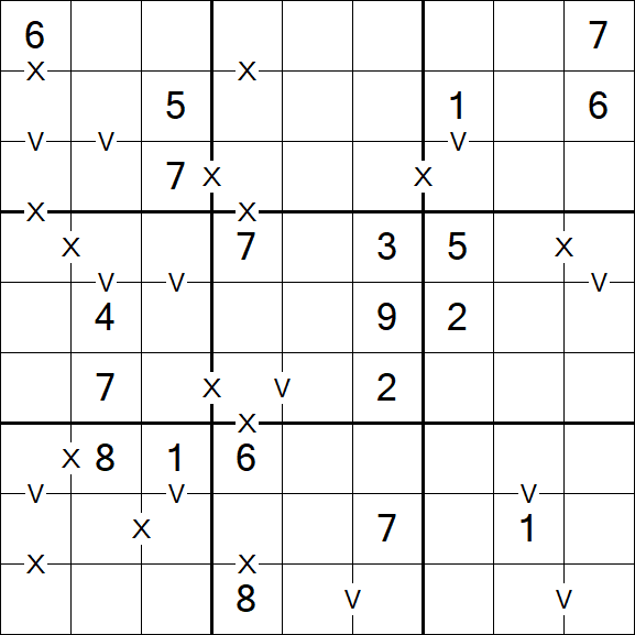 Sudoku XV - Moyen
