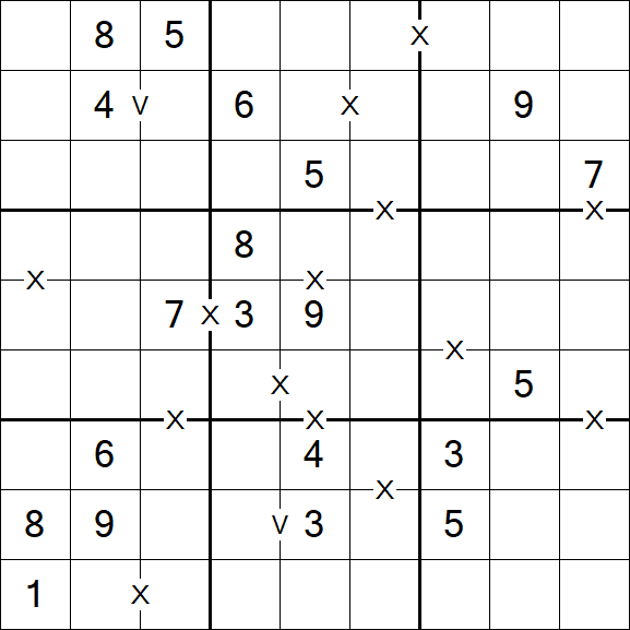 Sudoku XV - Moyen