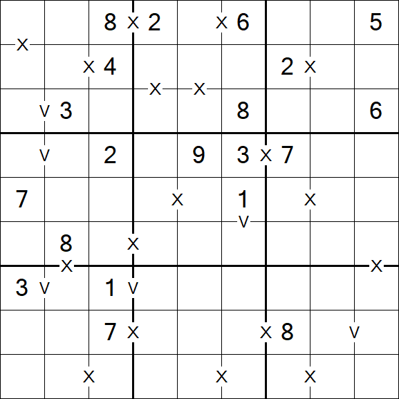 Sudoku XV - Moyen