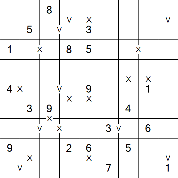 Sudoku XV - Moyen