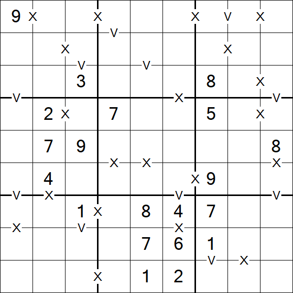 Sudoku XV - Moyen